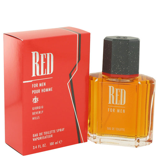 RED by Giorgio Beverly Hills Eau De Toilette Spray oz for Men - Perfume Energy