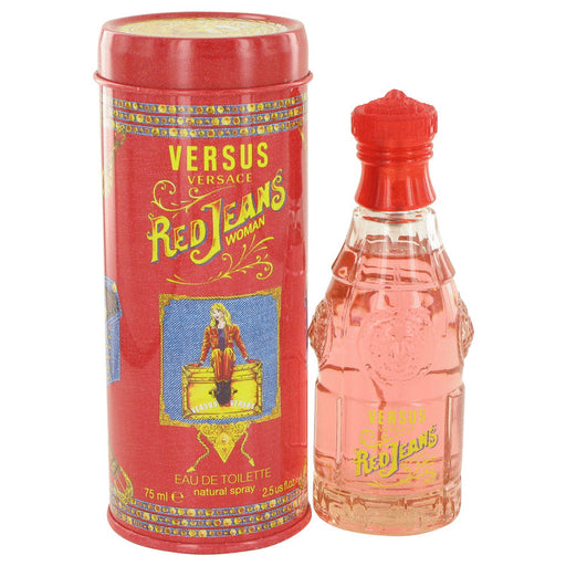 RED JEANS by Versace Eau De Toilette Spray 2.5 oz for Women - Perfume Energy