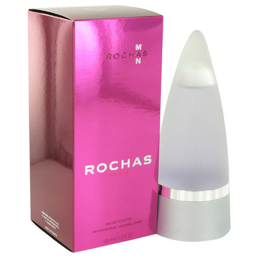 Rochas Man by Rochas Eau De Toilette Spray 3.4 oz for Men - Perfume Energy
