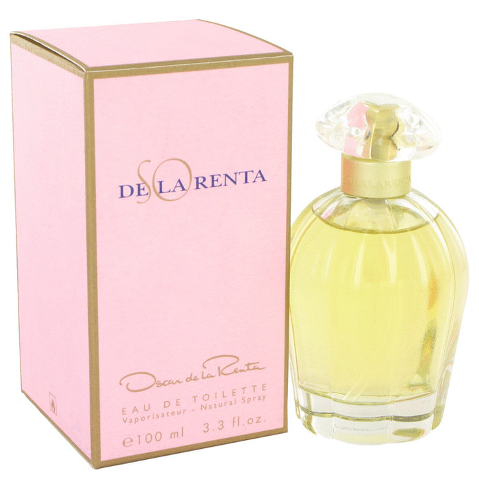 SO DE LA RENTA by Oscar de la Renta Eau De Toilette Spray 3.4 oz for Women - Perfume Energy