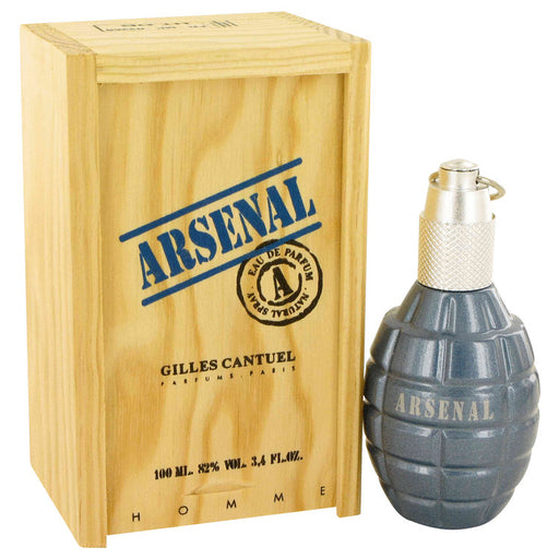 ARSENAL BLUE by Gilles Cantuel Eau De Parfum Spray for Men - Perfume Energy