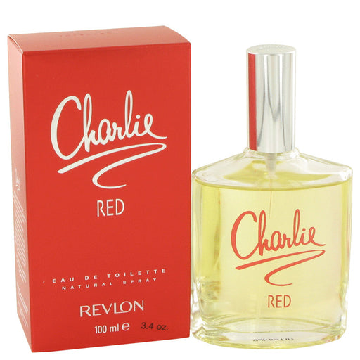 CHARLIE RED by Revlon Eau De Toilette Spray 3.3 oz for Women - Perfume Energy