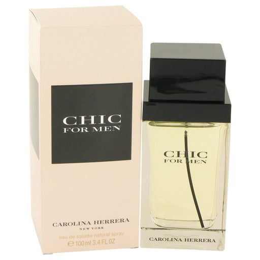 Chic by Carolina Herrera Eau De Toilette Spray for Men - Perfume Energy