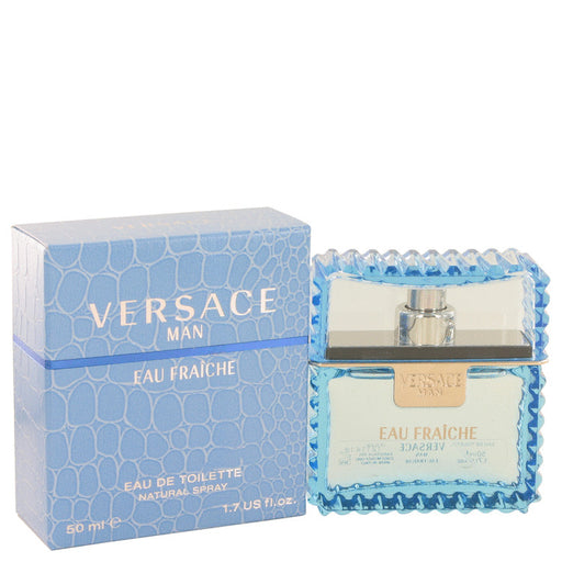 Versace Man by Versace Eau Fraiche Eau De Toilette Spray for Men - Perfume Energy