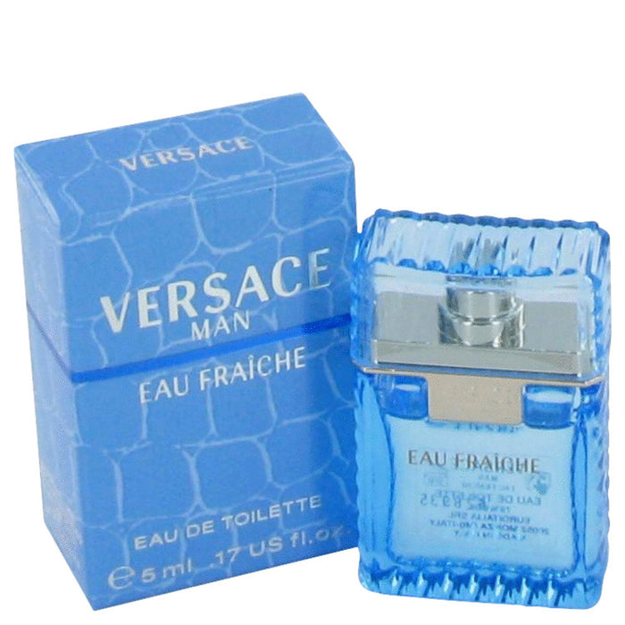 Versace Man by Versace Mini Eau Fraiche .17 oz for Men - Perfume Energy