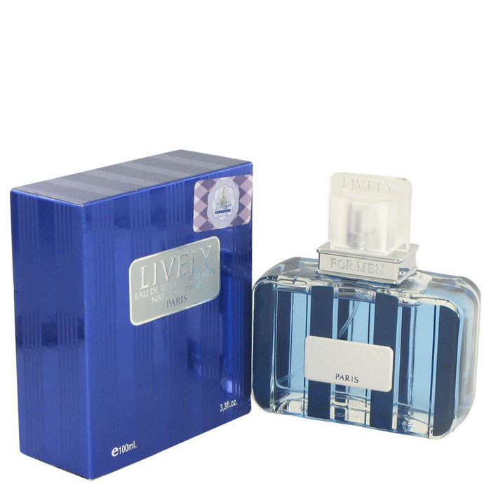 Lively by Parfums Lively Eau De Toilette Spray 3.4 oz for Men - Perfume Energy
