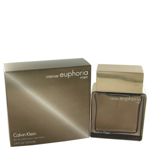 Euphoria Intense by Calvin Klein Eau De Toilette Spray 3.4 oz for Men - Perfume Energy