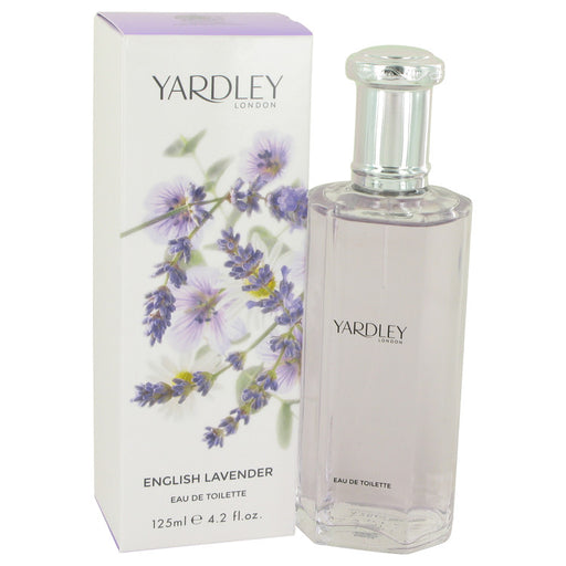 English Lavender by Yardley London Eau De Toilette Spray (Unisex) 4.2 oz for Women - Perfume Energy