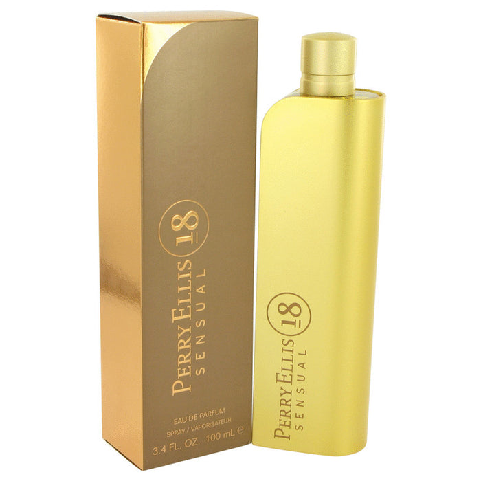 Perry Ellis 18 Sensual by Perry Ellis Eau De Parfum Spray 3.4 oz for Women - Perfume Energy