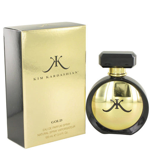Kim Kardashian Gold by Kim Kardashian Eau De Parfum Spray 3.4 oz for Women - Perfume Energy