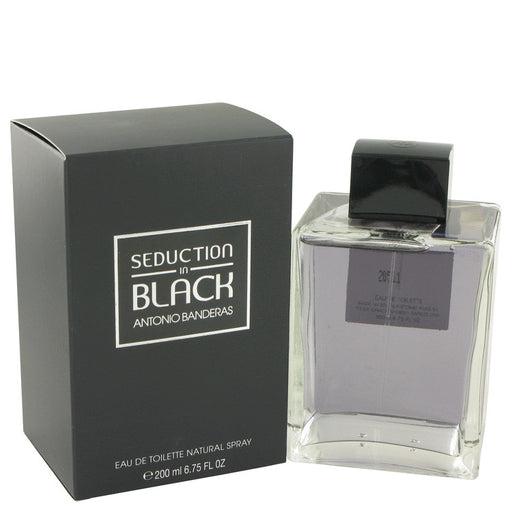 Seduction In Black by Antonio Banderas Eau De Toilette Spray for Men - Perfume Energy