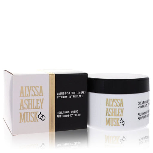 Alyssa Ashley Musk by Houbigant Body Cream 8.5 oz for Women - Perfume Energy