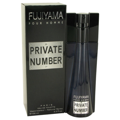 Fujiyama Private Number by Succes De Paris Eau De Toilette Spray 3.3 oz for Men - Perfume Energy