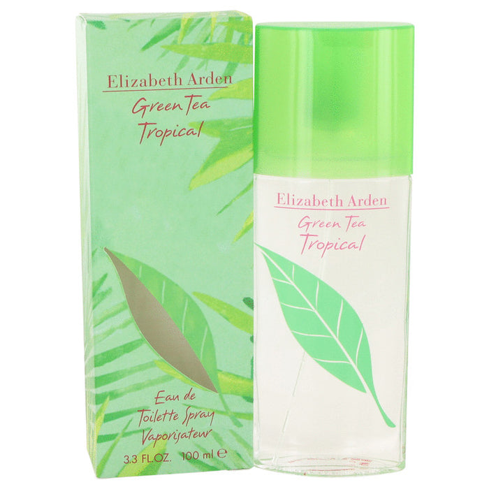 Green Tea Tropical by Elizabeth Arden Eau De Toilette Spray 3.3 oz for Women - Perfume Energy