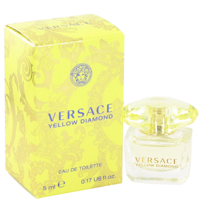 Versace Yellow Diamond by Versace Mini EDT .17 oz for Women - Perfume Energy