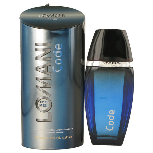 Lomani Code by Lomani Eau De Toilette Spray 3.4 oz for Men - Perfume Energy