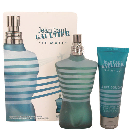 JEAN PAUL GAULTIER by Jean Paul Gaultier Gift Set -- 4.2 oz Eau De Toilette Spray + 2.5 oz Shower Gel for Men - Perfume Energy