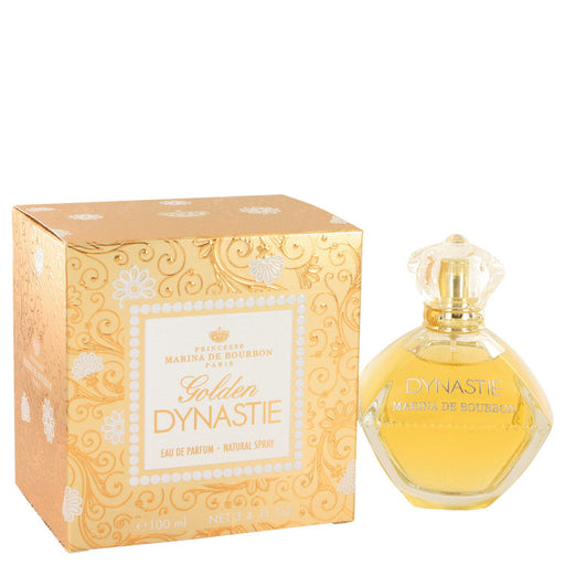 Golden Dynastie by Marina De Bourbon Eau De Parfum Spray 3.4 oz for Women - Perfume Energy