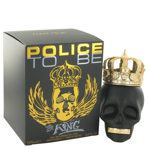 Police To Be The King by Police Colognes Eau De Toilette Spray 4.2 oz for Men - Perfume Energy