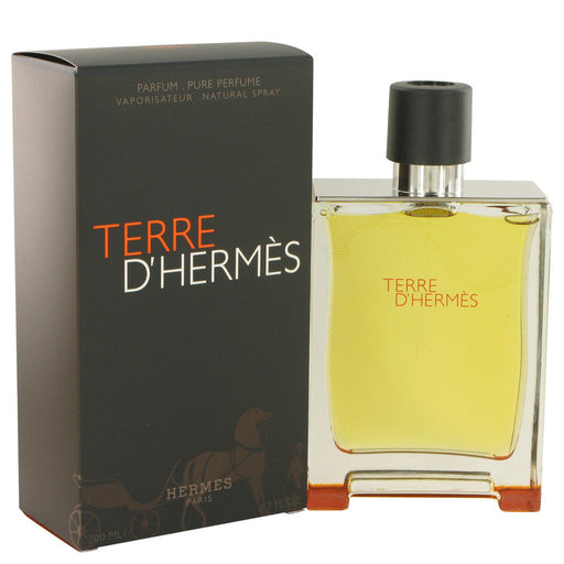 Terre D'Hermes by Hermes Pure Perfume Spray 6.7 oz for Men - Perfume Energy
