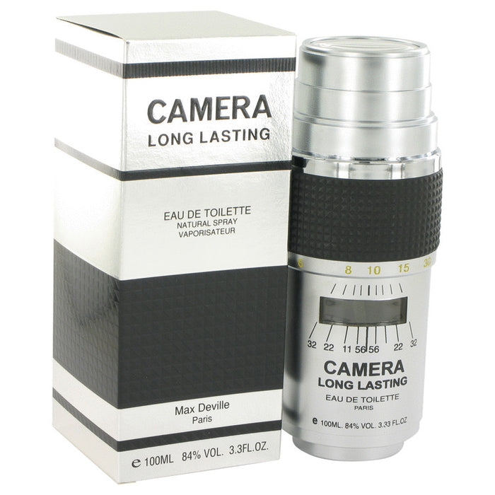 CAMERA LONG LASTING by Max Deville Eau De Toilette Spray 3.4 oz for Men - Perfume Energy