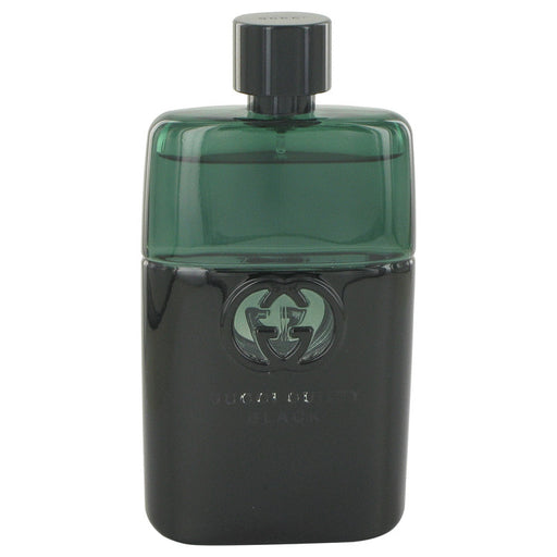 Gucci Guilty Black by Gucci Eau De Toilette Spray (Tester) 3 oz for Men - Perfume Energy