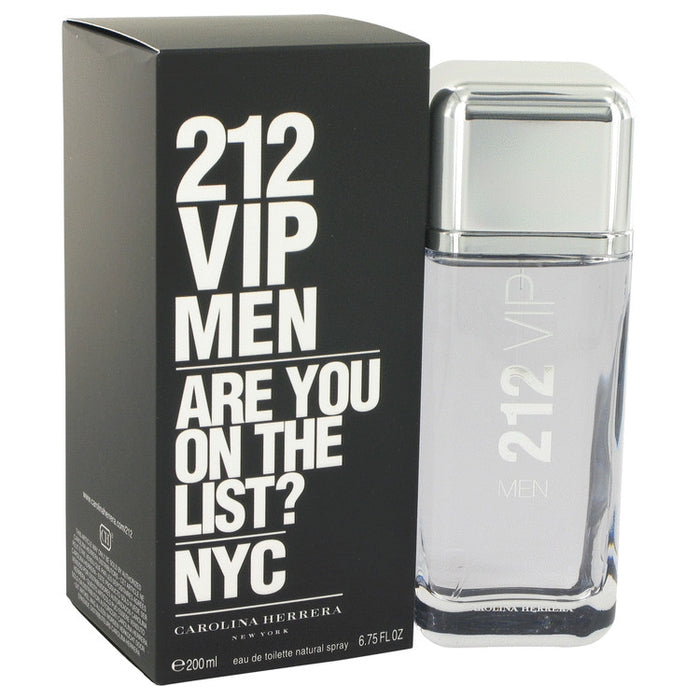 212 Vip by Carolina Herrera Eau De Toilette Spray for Men - Perfume Energy