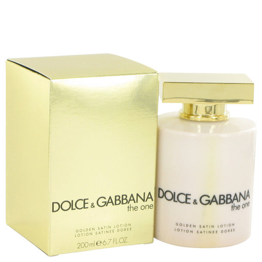 The One by Dolce & Gabbana Golden Satin Lotion 6.7 oz for Women - Perfume Energy