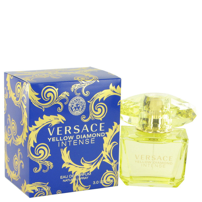 Versace Yellow Diamond Intense by Versace Eau De Parfum Spray 3 oz for Women - Perfume Energy