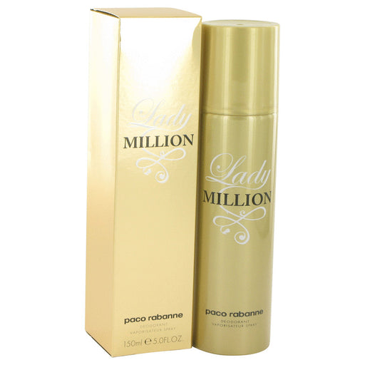 Lady Million by Paco Rabanne Deodorant Spray 5 oz for Women - Perfume Energy