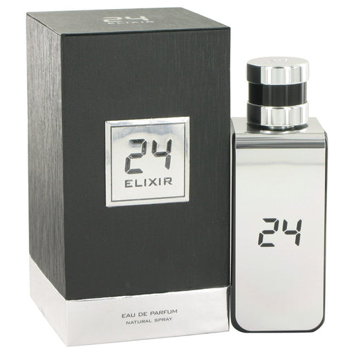 24 Platinum Elixir by ScentStory Eau De Parfum Spray 3.4 oz for Men - Perfume Energy