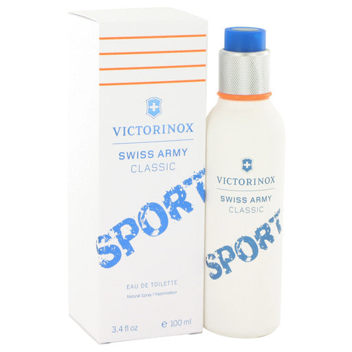 Swiss Army Classic Sport by Victorinox Eau De Toilette Spray 3.4 oz for Men - Perfume Energy