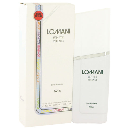 Lomani White Intense by Lomani Eau De Toilette Spray 3.3 oz for Men - Perfume Energy