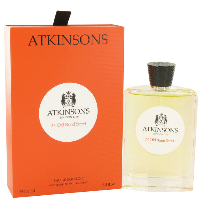 24 Old Bond Street by Atkinsons Eau De Cologne Spray 3.3 oz for Men - Perfume Energy