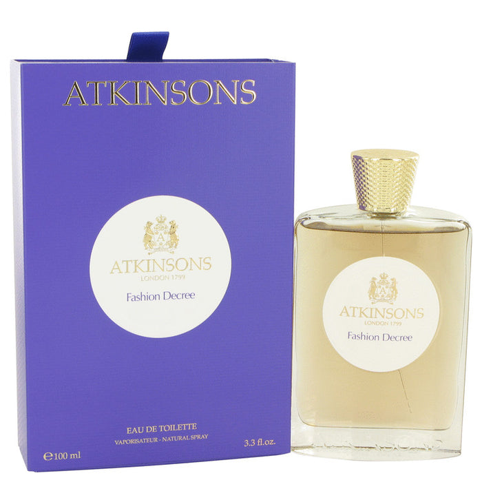 Fashion Decree by Atkinsons Eau De Toilette Spray 3.3 oz for Women - Perfume Energy