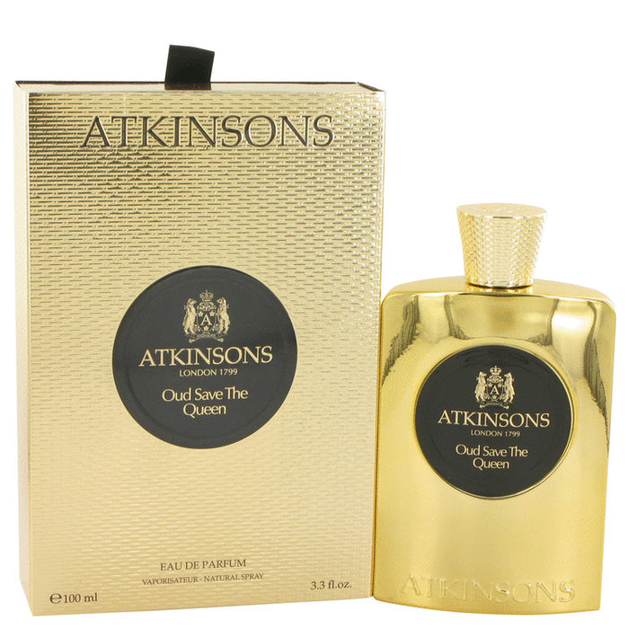 Oud Save The Queen by Atkinsons Eau De Parfum Spray 3.3 oz for Women - Perfume Energy