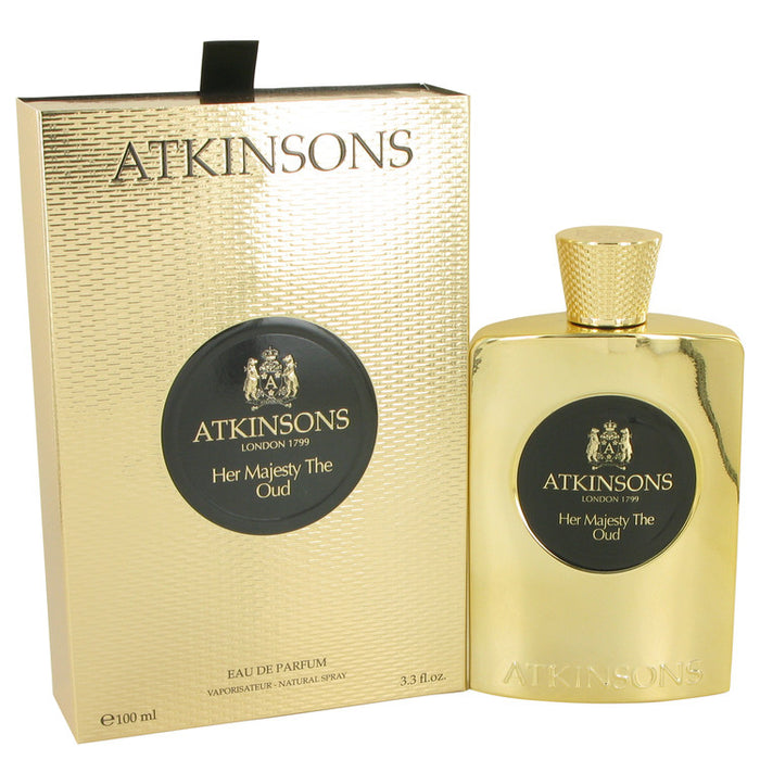 Her Majesty The Oud by Atkinsons Eau De Parfum Spray 3.3 oz for Women - Perfume Energy