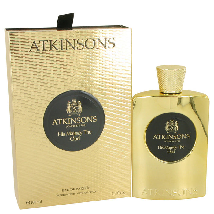 His Majesty The Oud by Atkinsons Eau De Parfum Spray 3.3 oz for Men - Perfume Energy