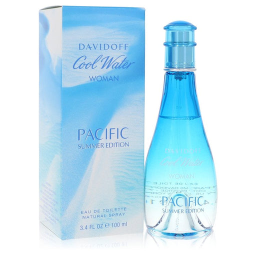 Cool Water Pacific Summer by Davidoff Eau De Toilette Spray 3.4 oz for Women - Perfume Energy