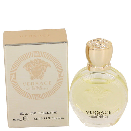 Versace Eros by Versace Mini EDT .17 oz for Women - Perfume Energy