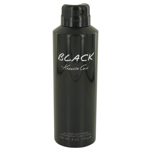 Kenneth Cole Black by Kenneth Cole Body Spray 6 oz for Men - Perfume Energy