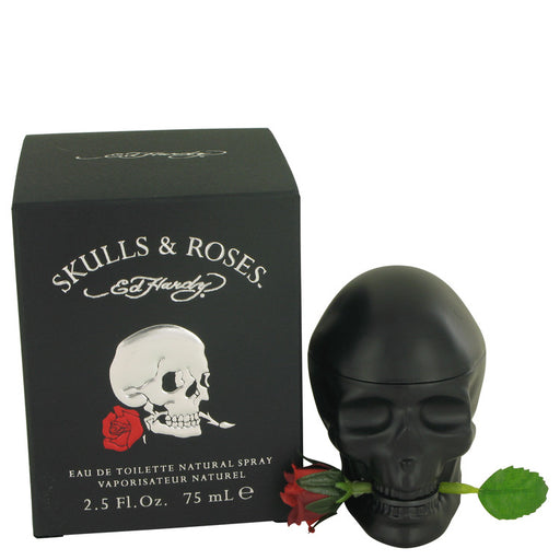 Skulls & Roses by Christian Audigier Eau De Toilette Spray 2.5 oz for Men - Perfume Energy