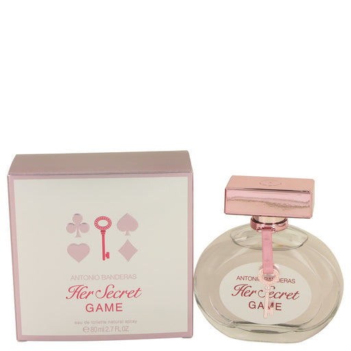 Her Secret Game by Antonio Banderas Eau De Toilette Spray 2.7 oz for Women - Perfume Energy