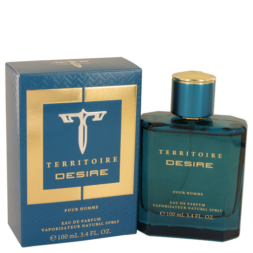 Territoire Desire by YZY Perfume Eau De Parfum Spray 3.4 oz for Men - Perfume Energy