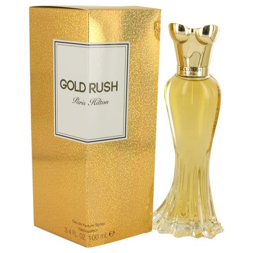 Gold Rush by Paris Hilton Eau De Parfum Spray 3.4 oz for Women - Perfume Energy