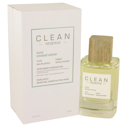 Clean Smoked Vetiver by Clean Eau De Parfum Spray 3.4 oz for Women - Perfume Energy