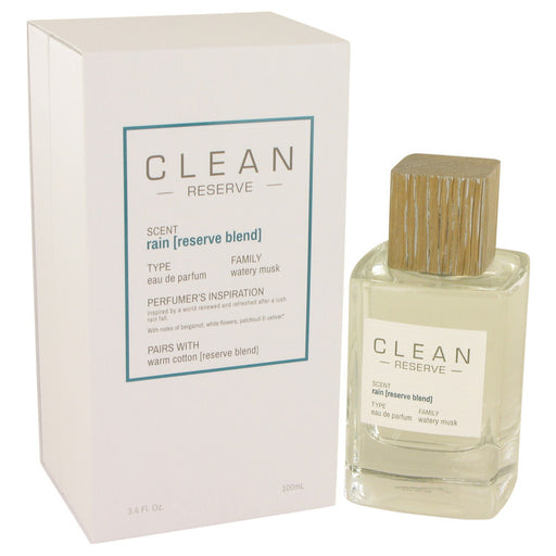 Clean Rain Reserve Blend by Clean Eau De Parfum Spray 3.4 oz for Women - Perfume Energy