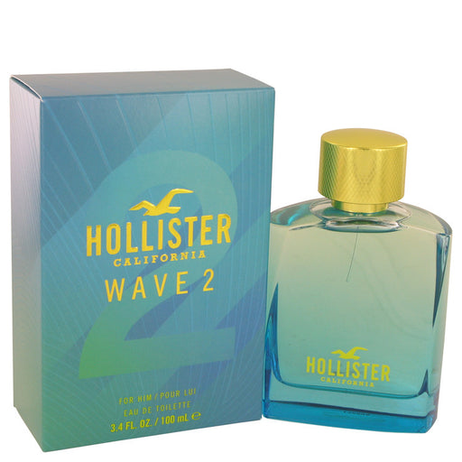 Hollister Wave 2 by Hollister Eau De Toilette Spray 3.4 oz for Men - Perfume Energy