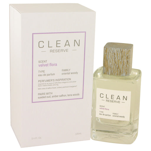 Clean Velvet Flora by Clean Eau De Parfum Spray 3.4 oz for Women - Perfume Energy