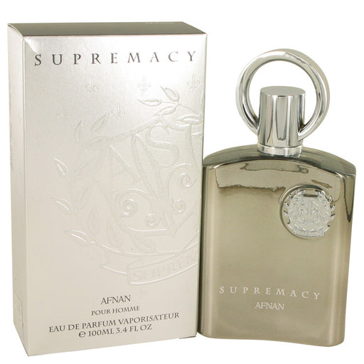 Supremacy Silver by Afnan Eau De Parfum Spray 3.4 oz for Men - Perfume Energy